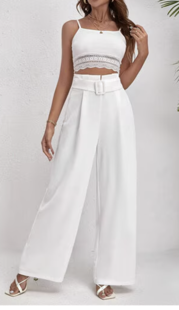 High-Rise Straight Fit Pants - Image 4